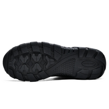 Load image into Gallery viewer, Black shoe sole on a white background