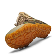 Load image into Gallery viewer, Close-up of a boot with a camouflage pattern on a white background