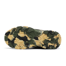 Load image into Gallery viewer, Camouflage-patterned shoe sole on a white background
